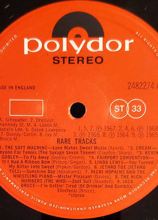 Various : Rare Tracks (LP, Comp, Mono)