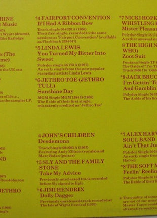 Various : Rare Tracks (LP, Comp, Mono)