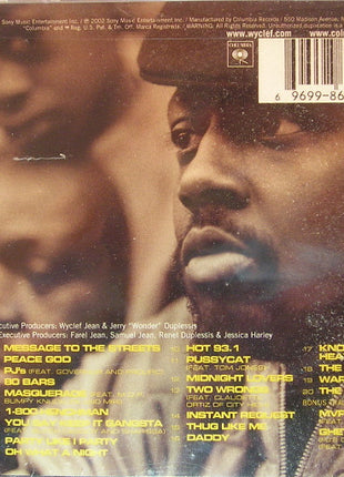 Wyclef Jean : Masquerade (CD, Album)