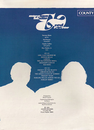 Norman Blake (2) And Red Rector : Norman Blake & Red Rector (LP, Album)