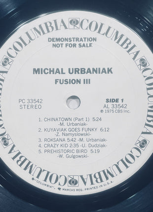 Michał Urbaniak : Fusion III (LP, Album, Promo)