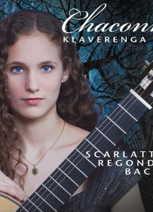 the album cover for Chaconne Klaverenga - Scarlatti Regondi Bach
