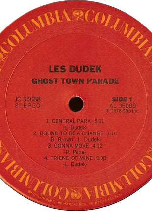 Les Dudek : Ghost Town Parade (LP, Album)