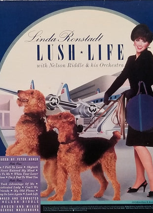 Linda Ronstadt With Nelson Riddle And His Orchestra : Lush Life (LP, Album, Spe)