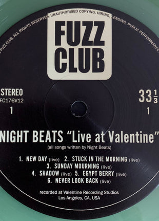 Night Beats : Live At Valentine (LP, Ltd, Gre)