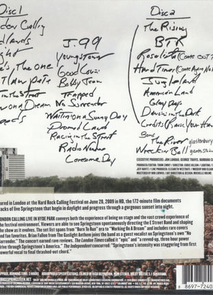 Bruce Springsteen & The E-Street Band : London Calling Live In Hyde Park (2xDVD-V, Multichannel, NTSC)