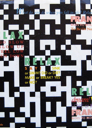 Frankie Goes To Hollywood : Relax (7", Single, ARC)