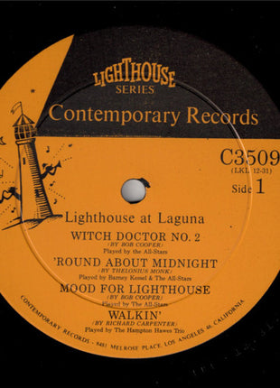Howard Rumsey's Lighthouse All-Stars ✳ Barney Kessel ✳ Hampton Hawes' Trio* With Shelly Manne : Lighthouse At Laguna (LP, Album)