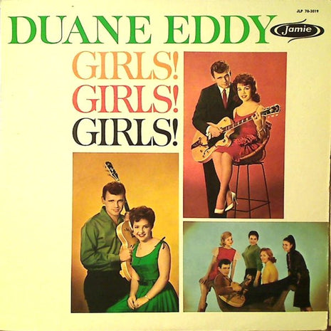 Duane Eddy : Girls! Girls! Girls! (LP, Album, Mono)