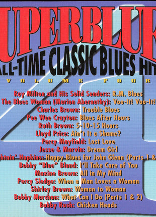 Various : Superblues, Vol. 4 All-Time Classic Blues Hits (CD, Comp, Promo)