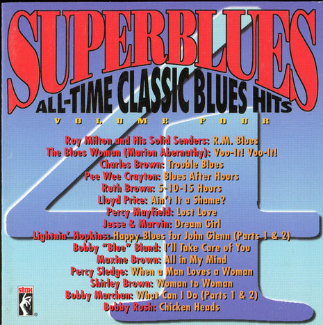 Various : Superblues, Vol. 4 All-Time Classic Blues Hits (CD, Comp, Promo)