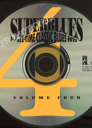 Various : Superblues, Vol. 4 All-Time Classic Blues Hits (CD, Comp, Promo)