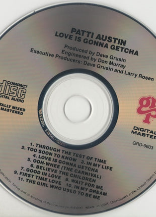 Patti Austin : Love Is Gonna Getcha (CD, Album)