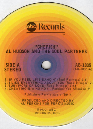 Al Hudson & The Partners : Cherish (LP, Album, San)