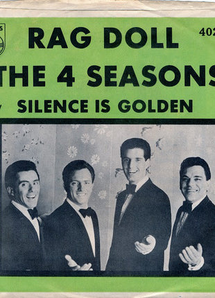 The Four Seasons : Rag Doll / Silence Is Golden (7", Single, Styrene, Ric)