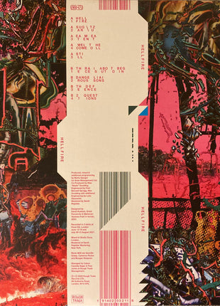 Black Midi : Hellfire (LP, Album, Ltd, S/Edition, Red)