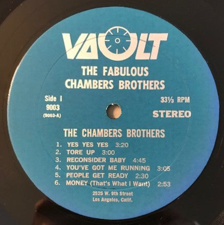 The Chambers Brothers : People Get Ready (LP, Album, Tor)