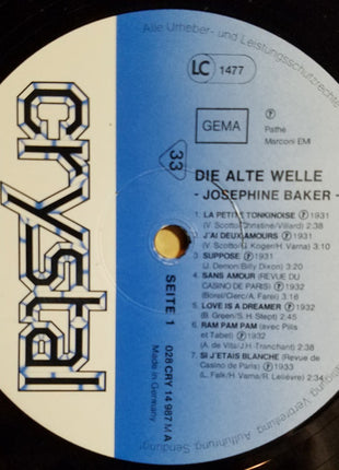 Josephine Baker : Die Alte Welle (LP, Comp)