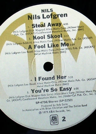 Nils Lofgren : Nils (LP, Album, Ind)