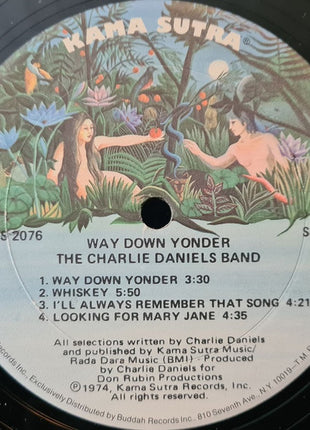 The Charlie Daniels Band : Way Down Yonder (LP, Album, Gat)