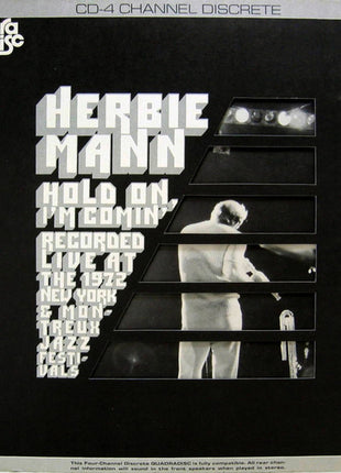 Herbie Mann : Hold On, I'm Comin' (LP, Album, Quad, Die)