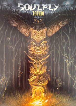 Soulfly : Totem (LP, Album, Ltd, Gol)