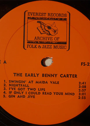 Benny Carter : The Early Benny Carter (LP, Comp)
