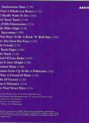 The Byrds : 20 Essential Tracks From The Boxed Set: 1965-1990 (CD, Comp, RE, RM)