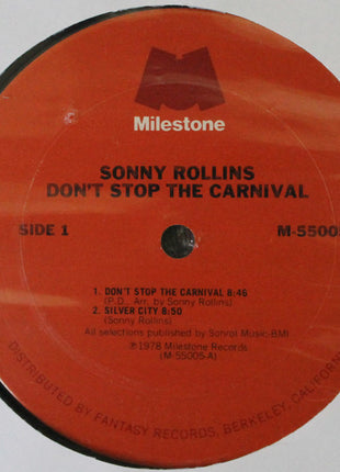 Sonny Rollins : Don't Stop The Carnival (2xLP, Album, Gat)