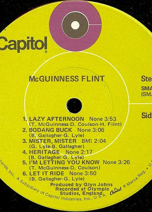 McGuinness Flint : McGuinness Flint (LP, Album, Win)