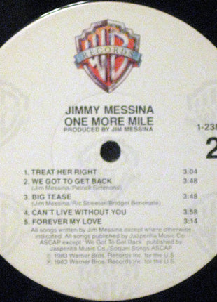 Jim Messina : One More Mile (LP, Album)