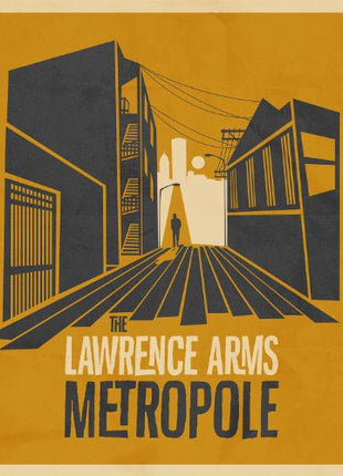 the album cover for The Lawrence Arms - Metropole