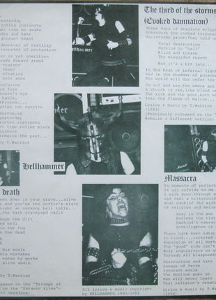 Hellhammer (2) : Apocalyptic Raids (12", EP)