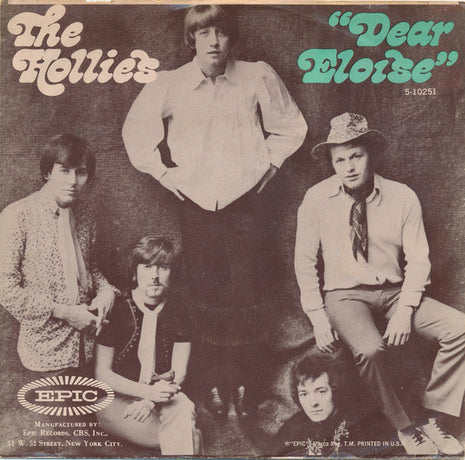The Hollies : Dear Eloise (7", Single, Styrene, Pit)