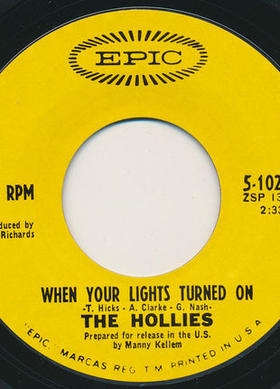 The Hollies : Dear Eloise (7", Single, Styrene, Pit)