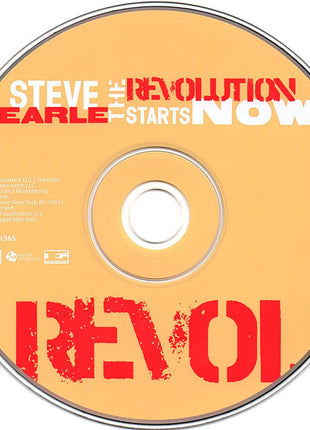 Steve Earle : The Revolution Starts Now (CD, Album)