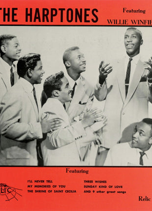 The Harptones Featuring Willie Winfield : The Harptones Featuring Willie Winfield (LP, Comp, RE, Bla)
