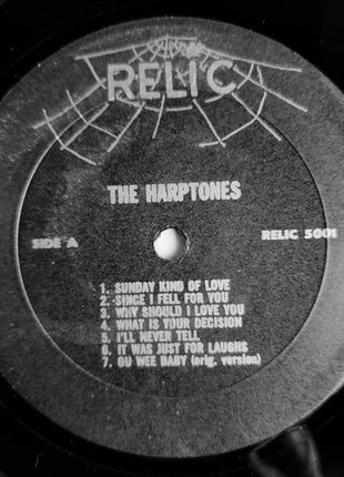 The Harptones Featuring Willie Winfield : The Harptones Featuring Willie Winfield (LP, Comp, RE, Bla)