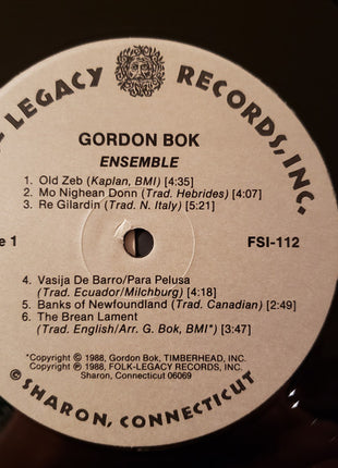 Gordon Bok : Ensemble (LP, Album)