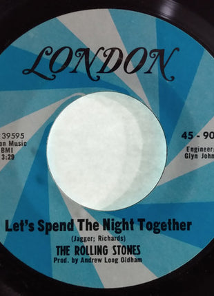 The Rolling Stones : Let's Spend The Night Together / Ruby Tuesday (7", Single, Mono, Bes)