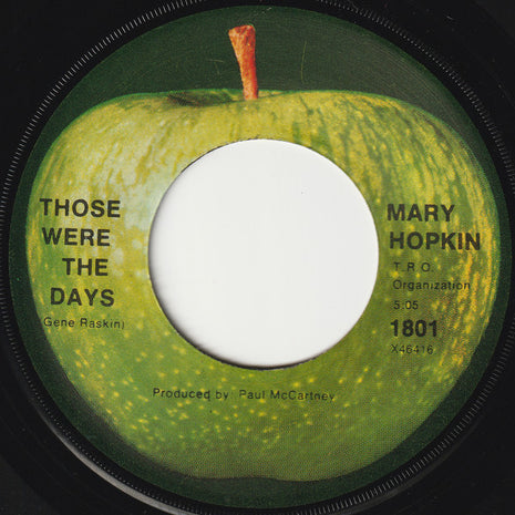 Mary Hopkin : Those Were The Days (7", Single, Scr)