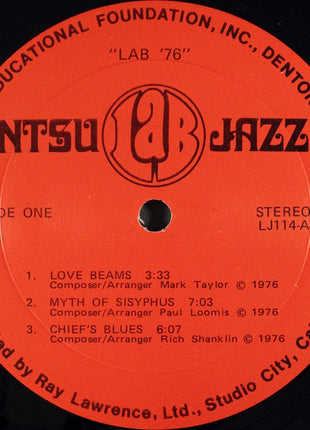 North Texas State University Lab Band*, Leon Breeden : Lab '76 (LP, Album)