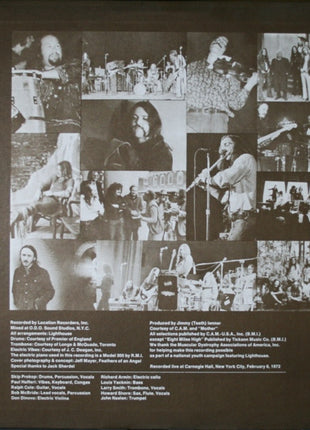 Lighthouse (2) : Lighthouse Live! (2xLP, Album, Son)