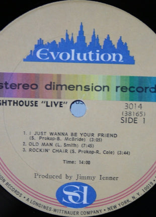 Lighthouse (2) : Lighthouse Live! (2xLP, Album, Son)