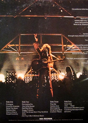 Neil Diamond : Hot August Night (2xLP, Album, Glo)
