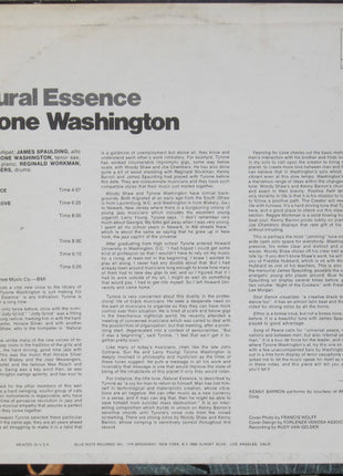 Tyrone Washington : Natural Essence (LP, Album)