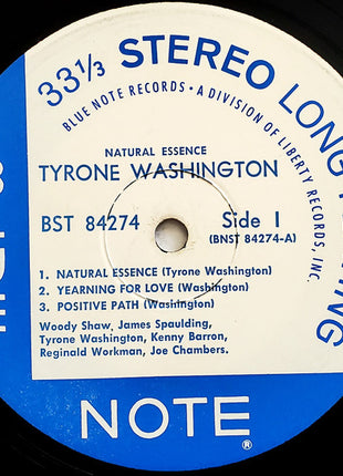Tyrone Washington : Natural Essence (LP, Album)