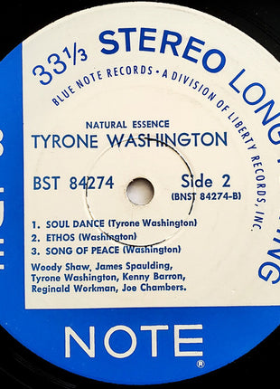 Tyrone Washington : Natural Essence (LP, Album)