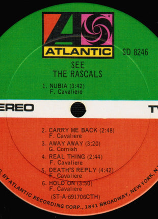 The Rascals : See (LP, Album, CTH)