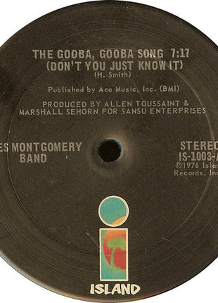 James Montgomery Band : The Gooba Gooba Song / Foot Floppin (12")